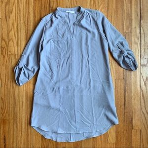 Lush Tunic in Gray with Pockets, sz M